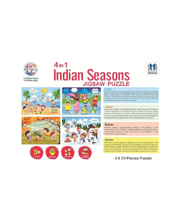 Indian Seasons Jigsaw Puzzle - Image 2