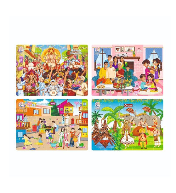 Indian Festivals Jigsaw Puzzle - Image 3