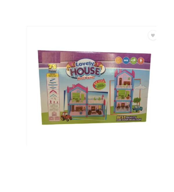 108 Pieces Lovely house