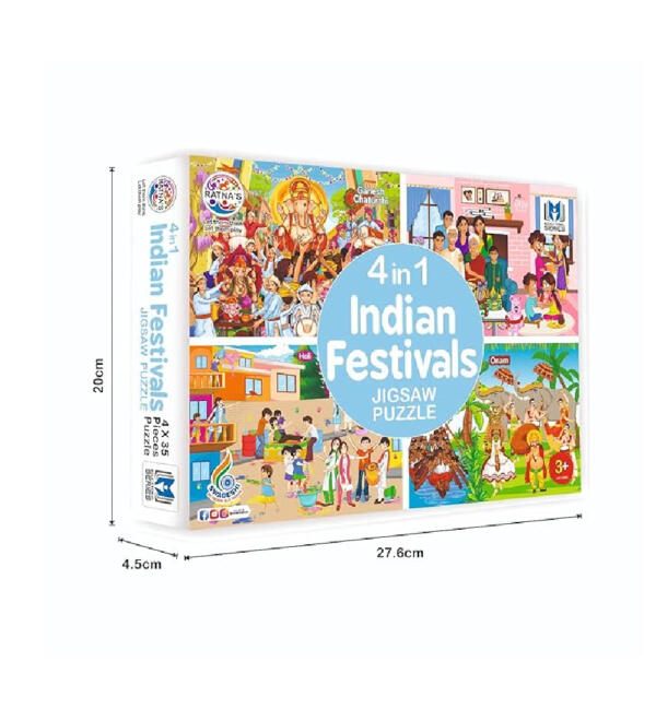 Indian Festivals Jigsaw Puzzle - Image 2