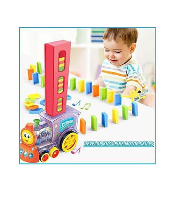 Domino Train Set - 60 Pcs - Image 3