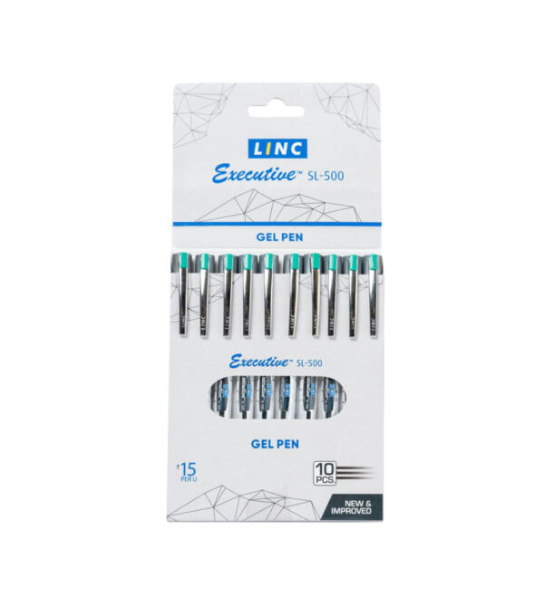 Linc Exe Black/Blue/Red Gel Pen - Image 4