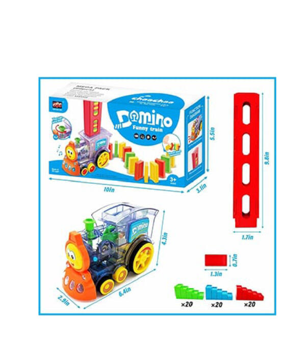 Domino Train Set - 60 Pcs