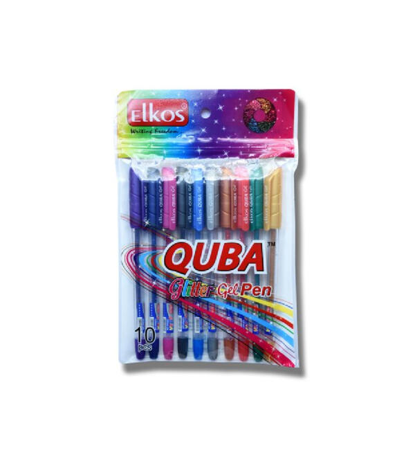 Elkos Quba Glitter Pens - Image 2