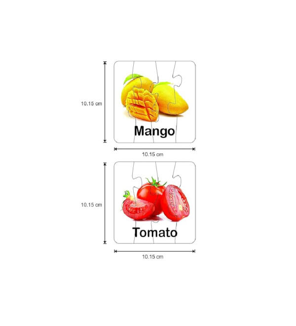 MATCH The FRUIT & VEGETABLE - Image 2