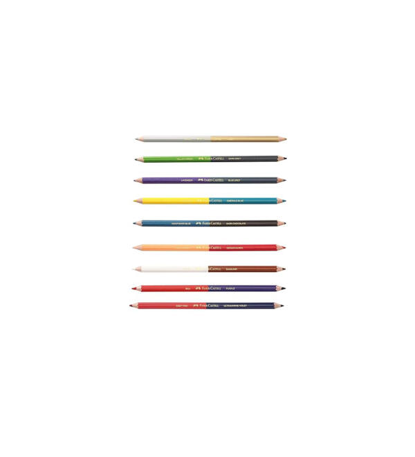 Faber-Castell Bi-Color Pencil Set - Image 2