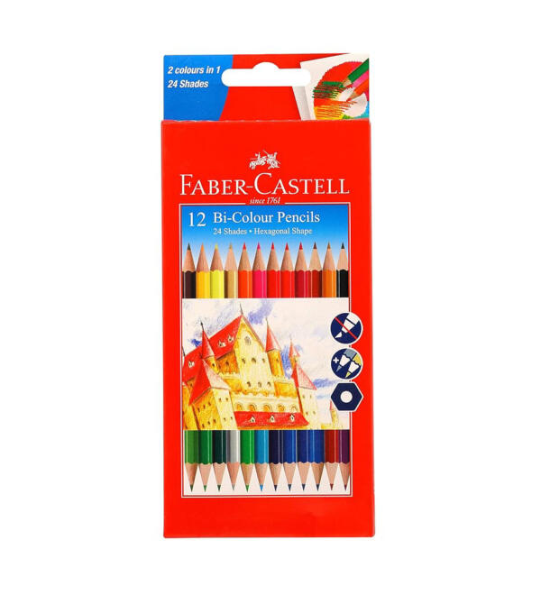 Faber-Castell Bi-Color Pencil Set