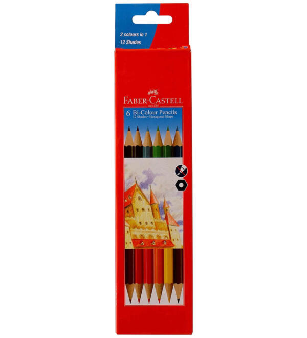 Faber-Castell Bi-Color Pencil Set - Image 3