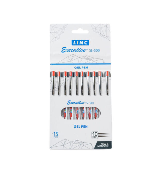 Linc Exe Black/Blue/Red Gel Pen - Image 2