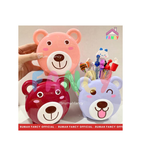 Pen Stand Holder Bentuk BEAR