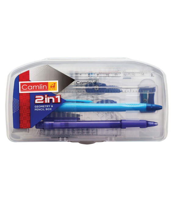 Camlin 2 in 1 Geometry and Pencil Box Set