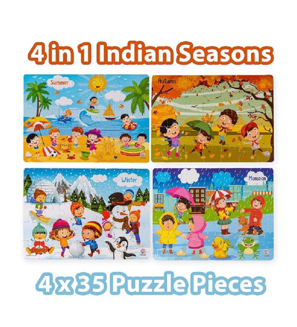 Indian Seasons Jigsaw Puzzle - Image 4