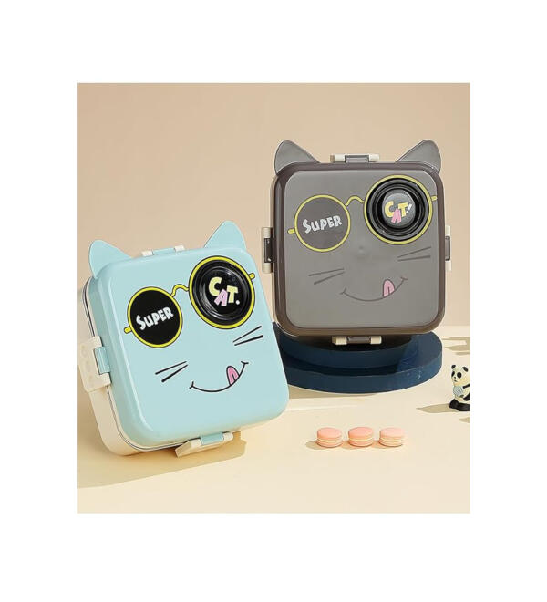 Cat Print Lunch Box - Image 2