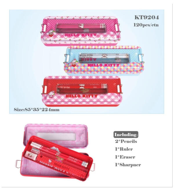 Cartoon Printed Art | Metal Pencil  Box