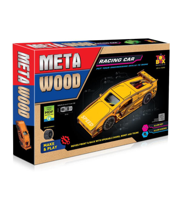 Meta Wood Racing Car