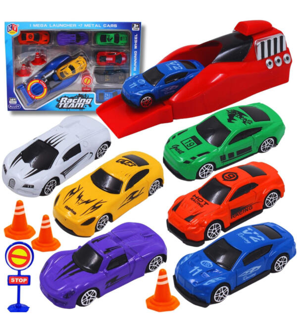 Rapid Launcher Cars Play Set