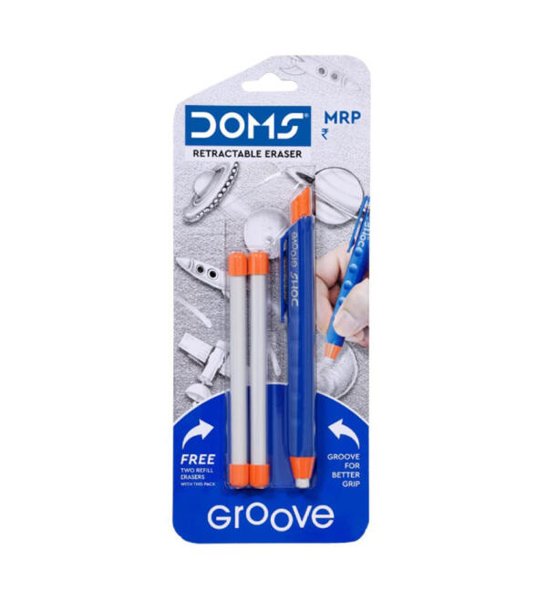 Doms Groove Retractable Eraser