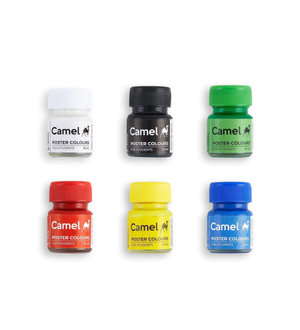 Camel Student Poster Color-10Ml Each,6 Shades - Image 2