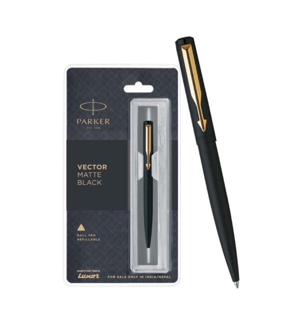 Parker Vector Matte Black