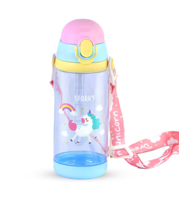 Bottle with Unicorn Print