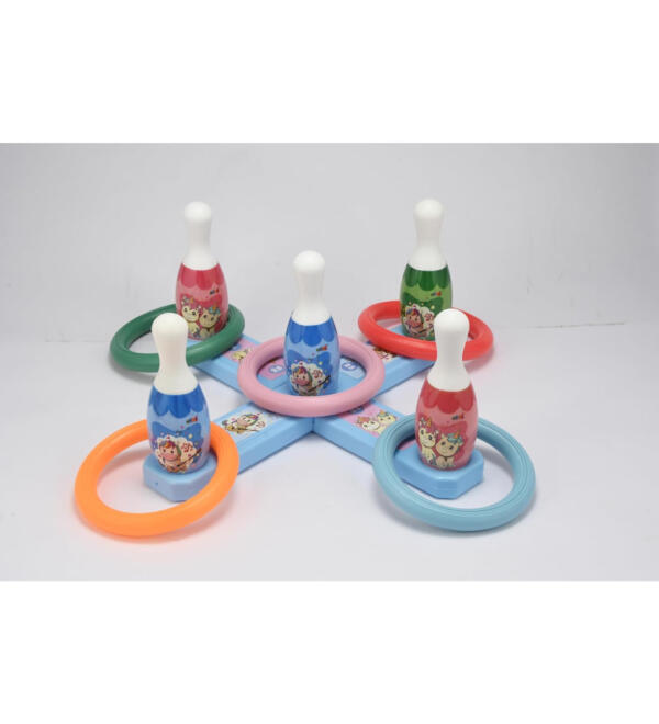 2 in 1 Unicorn BOWLING and Ring TOSS