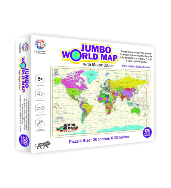 JUMBO WORLD MAP