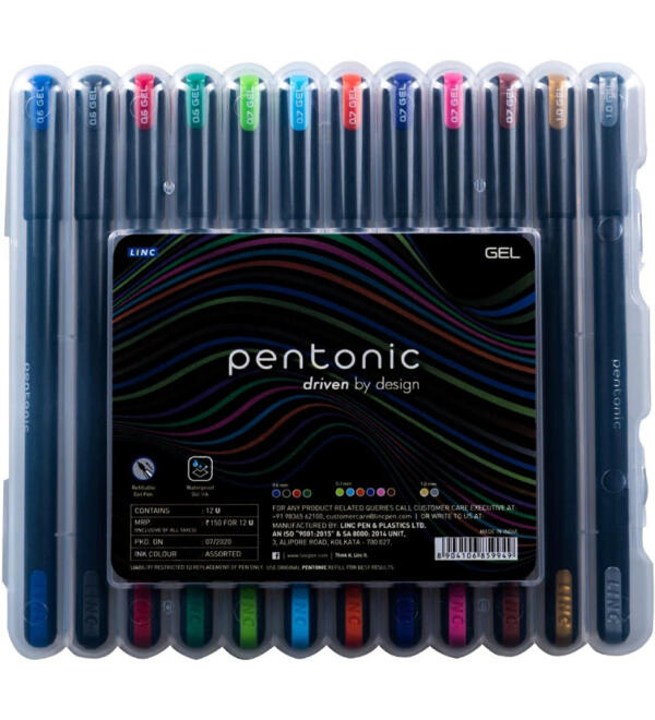 Pentonic Coloured Gel Pen