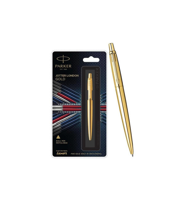 Parker Jotter London Gold With Gold Trim Ball Pen