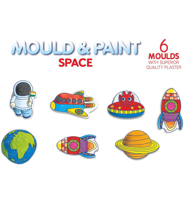 Mould & Paint Space Themed DIY Kit - Image 3