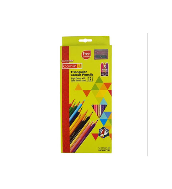 Camlin Colour Pencils 12 Shades