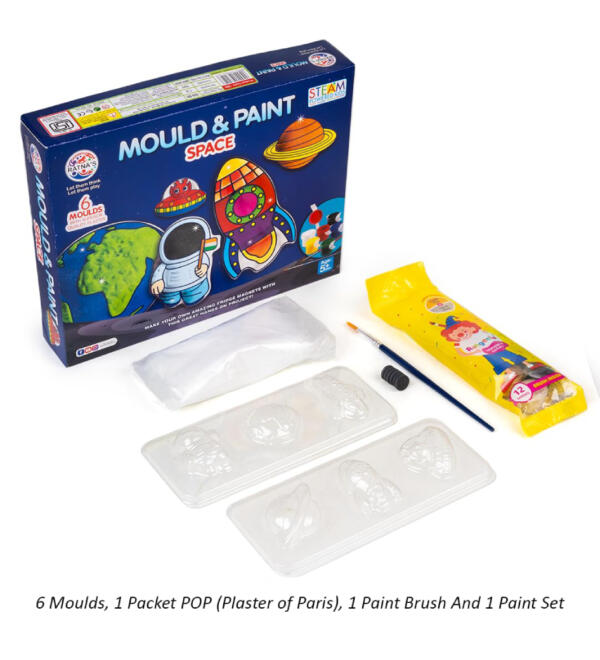 Mould & Paint Space Themed DIY Kit - Image 2